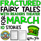 MARCH Fractured Fairy Tales Reading Comprehension, Readers