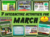 MARCH Interactive, Engaging, Top-Rated Activities - 7-PACK BUNDLE