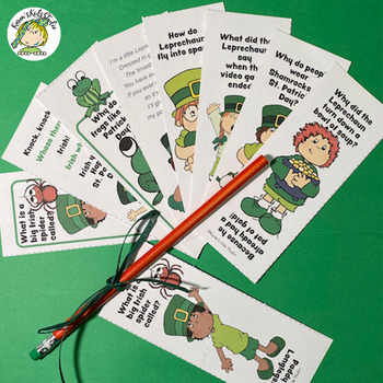 Preview of MARCH JOKE BOOKMARKS (Free) (Karen's Kids Printables)