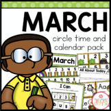 MARCH MORNING MEETING CALENDAR AND CIRCLE TIME RESOURCES