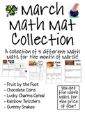 MARCH Math Mat Collection:  ASSORTED FIVE PACK