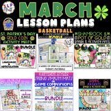 MARCH SPEECH & LANGUAGE THERAPY LESSON PLANS