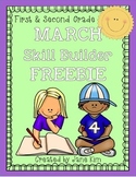 MARCH Skill Builder FREEBIE!~Grade 1 & 2