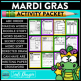 MARDI GRAS ACTIVITY PACKET word search early finisher acti