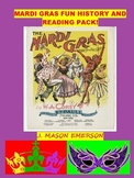 MARDI GRAS FUN HISTORY AND  READING PACK! (COMMON CORE, 32 PP)
