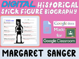 MARGARET SANGER - Digital Stick Figure Mini Bios for Women