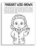 MARGARET WISE-BROWN Coloring Page | Library Art | Bulletin