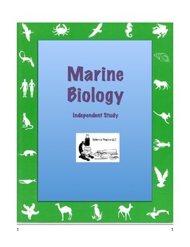 Preview of MARINE BIOLOGY Independent Study