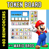 MARIO BROS Token Board + 90 reinforcers
