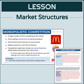 market structures assignment