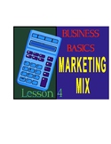 MARKETING MIX - Old School Business Basics Worksheet & Lesson 4