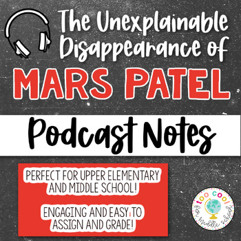 Preview of MARS PATEL PODCAST NOTES | GOOGLE SLIDES 