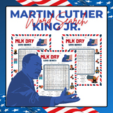 Martin Luther King Jr Word Search Puzzles | Black History 