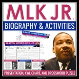 Martin Luther King Jr Day - MLK Biography, Assignment, Cro