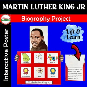 Preview of MARTIN LUTHER KING JR  Black History Month Biographies Famous People Activity