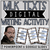 MARTIN LUTHER KING JR DIGITAL WRITING ACTIVITY: MLK TEXTS
