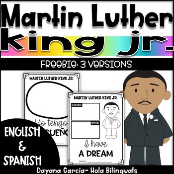 Preview of MARTIN LUTHER KING JR- FREEBIE