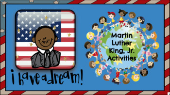Preview of MARTIN LUTHER KING, JR. FUN ACTIVITIES BUNDLE In-Class OR Virtual Celebration