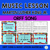 Music Lesson: "Martin Luther King Jr." Song, Activities, F