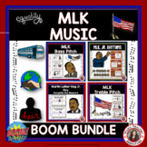MARTIN LUTHER KING Jr. Music Theory BOOM Cards BUNDLE