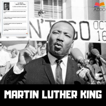 Preview of MARTIN LUTHER KING para Niños [BLACK HISTORY MONTH] ESPAÑOL