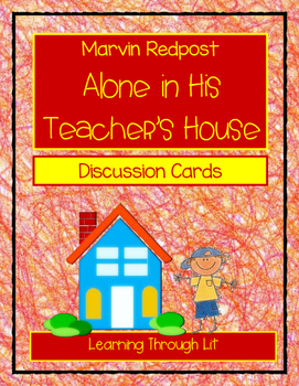Preview of MARVIN REDPOST: ALONE IN HIS TEACHER'S HOUSE Discussion Cards