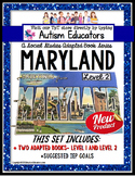 MARYLAND State Symbols ADAPTED BOOK for Special Education 