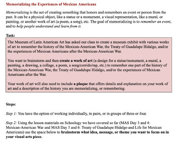 Preview of MAS Day 7 and 8: Memorializing Experiences of Mexican Americans