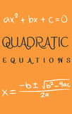 MASTERING THE ART OF SOLVING Quadratic Equations