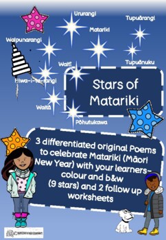 Preview of MATARIKI POEMS - 3 original poems