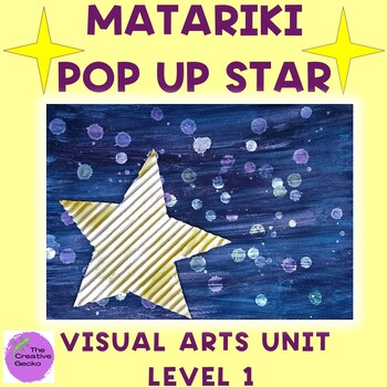 Preview of MATARIKI POP UP STAR ART Level 1