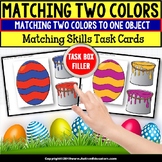 MATCHING COLORS Matching Skills Task Cards TASK BOX FILLER