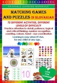 MATCHING GAMES AND PUZZLES IN SLOVAKIAN
