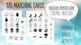 Matching Memory Game - 170 Cards - Nature Themed - Primary/Junior