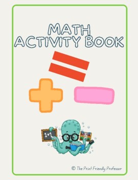 Preview of MATH ACTIVITY BOOK
