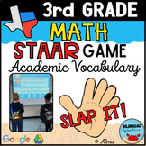 MATH Academic Vocabulary Test Prep | 3rd Grade ★ STAAR ★ S