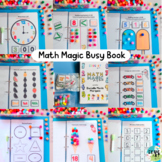 MATH BUSY BOOK / LAMINATED VELCRO ACTIVITY / LEARNING BINDER