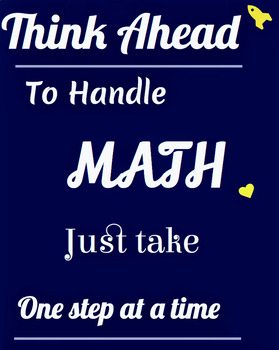 Preview of MATH CLASSROOM POSTER