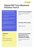 MATH Digital SAT from Bluebook Entire Practice Test 4 Screenshots
