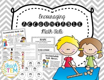 Preview of MATH – Encouraging Accountable Talk During Math CCSS Aligned Classroom Resources