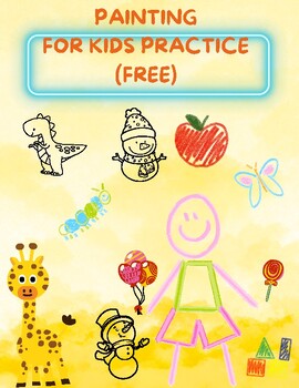 Preview of Coloring game  for Kids practice