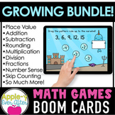 MATH GAMES BUNDLE Boom Card  | Digital Distance Learning