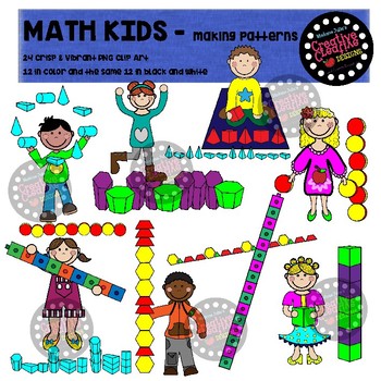 Preview of MATH KIDS - MAKING PATTERNS