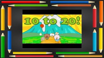 Preview of MATH LESSON 2: COUNTING 10-20 