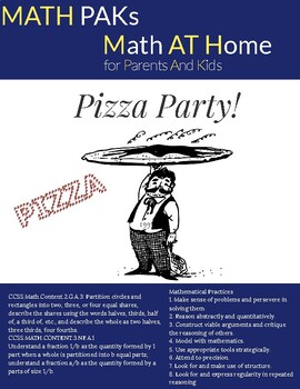 Preview of MATH PAK - Pizza Party