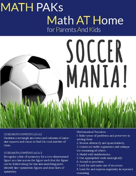 Preview of MATH PAK - Soccer Mania