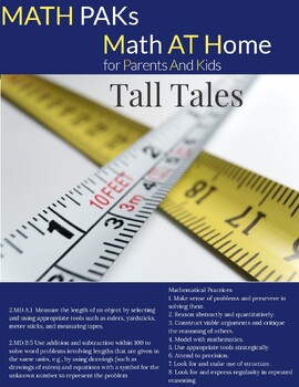 Preview of MATH PAK - Tall Tales