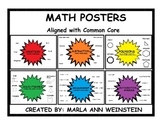 MATH POSTERS COMMON CORE ALIGNED