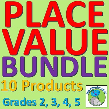 Preview of MATH Place Value Bundle: Multiply and Divide by 10, 100 and 1000 (inc. Measures)