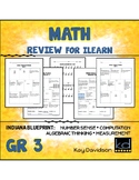 MATH Problems for Grade 3 Indiana ILEARN Review